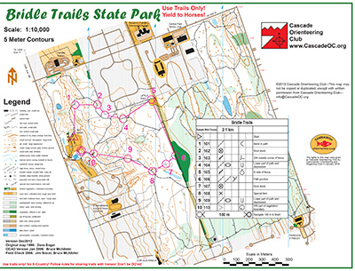 Bridle Trails State Park map preview